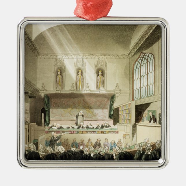 Adorno Metálico Corte de Bench de rey, Westminster Hall (Frente)