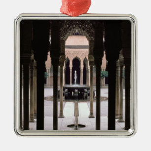 Adorno Metálico Corte de los leones comenzados durante el reinado