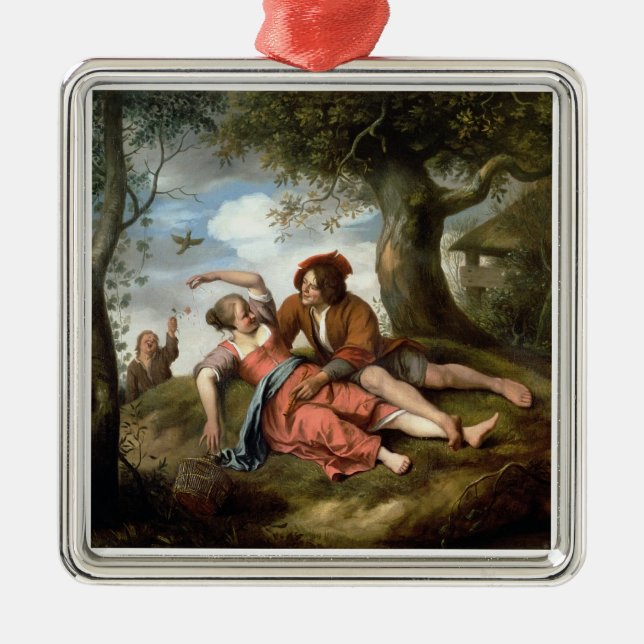 Adorno Metálico Cortejo rústico (Frente)