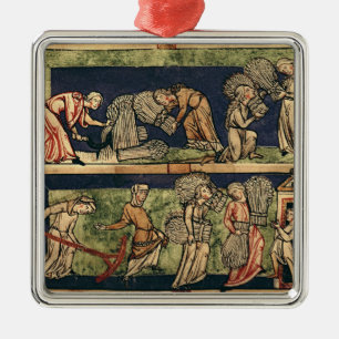 Adorno Metálico Cosechando, escuela del Rin