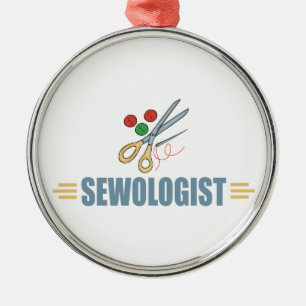 Adorno Metálico Coser humorístico