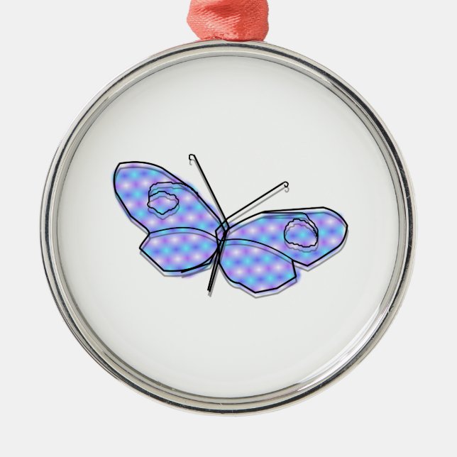 Adorno Metálico Cosmic Butterfly (Frente)