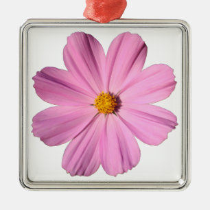 Adorno Metálico Cosmos rosados