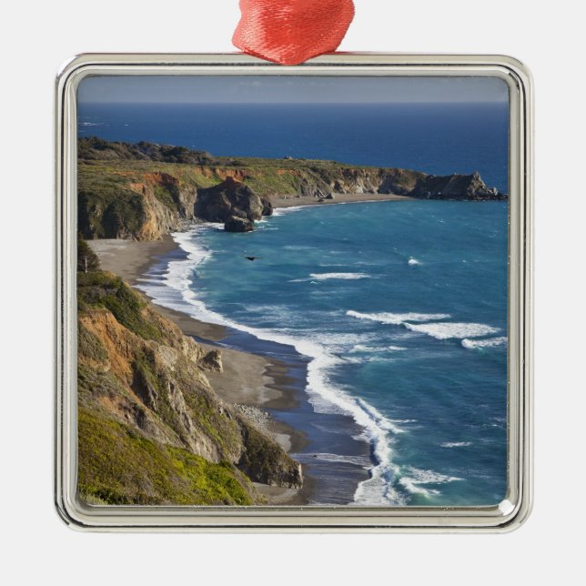 Adorno Metálico Costa Big Sur en California, EE.UU. (Frente)