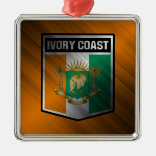 Adorno Metálico Costa de Marfil