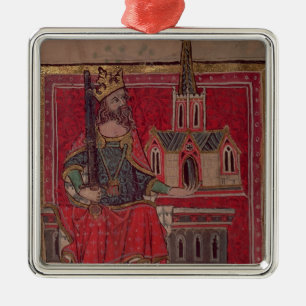 Adorno Metálico Cott Nero D VIII Offa, rey de Mercia