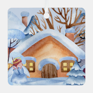 Adorno Metálico Crea tu propio Angel de Navidades durmientes