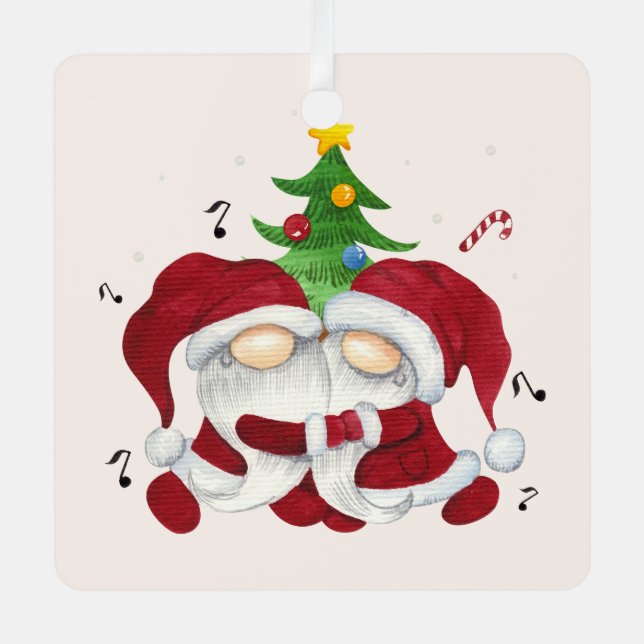 Adorno Metálico Crea tu propio árbol navideño engullido (Anverso)