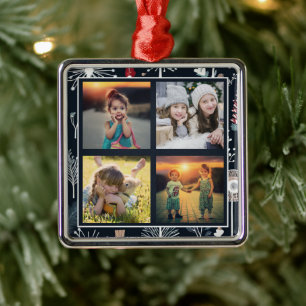Adorno Metálico Crea tu propio collage de fotos de familia