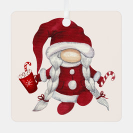 Adorno Metálico Crea tu propio hogar de Navidades de cacao