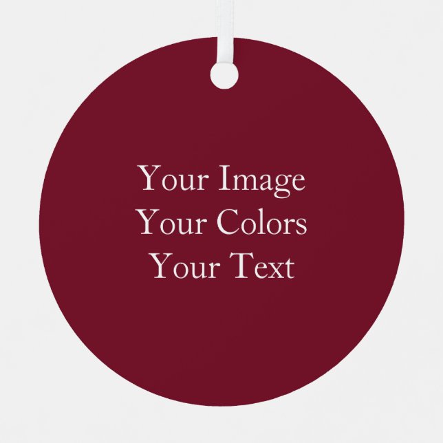 Adorno Metálico Crea tu propio rojo de vino (Anverso)