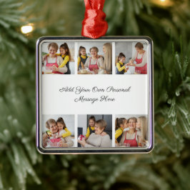 Adorno Metálico Crear su propio Collage de fotos 6 Añadir su salud