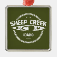 Creek De Oveja Río Idaho Kayak Salvaje Y Escenario