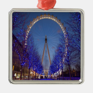 Adorno Metálico Crepúsculo del ojo de Londres
