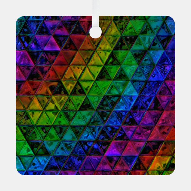 Adorno Metálico Cristal de orgullo (Anverso)