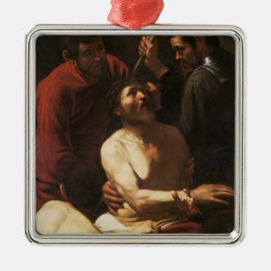 Adorno Metálico Cristo coronó por las espinas, c.1602
