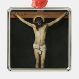 Adorno Metálico Cristo crucificado en la cruz (fe) (Velázquez)