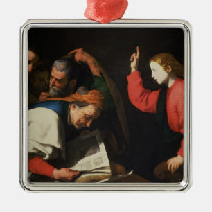 Adorno Metálico Cristo entre los médicos, c.1630