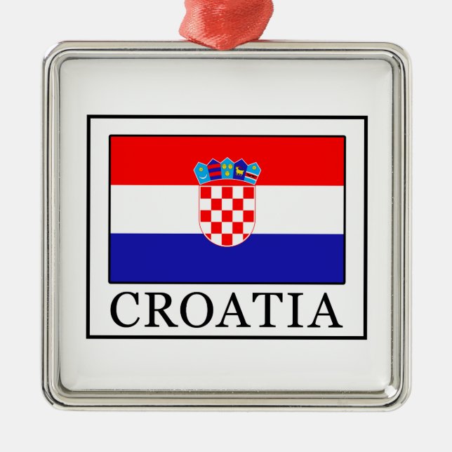 Adorno Metálico Croacia (Frente)