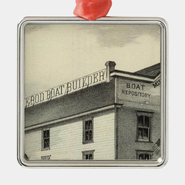 Adorno Metálico CROMATOGRAFÍA GASEOSA Ormerod, el constructor del (Frente)