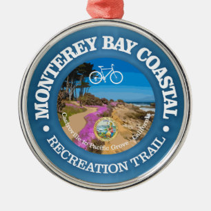 Adorno Metálico CRT de la bahía de Monterey (ciclismo c)