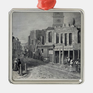Adorno Metálico Cruz de carga, 1830