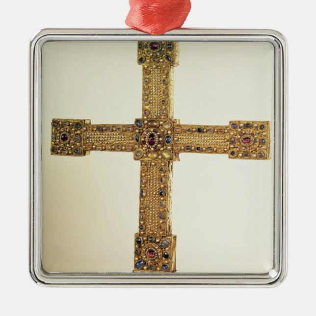 Adorno Metálico Cruz imperial del Sacro Imperio Romano (Frente)