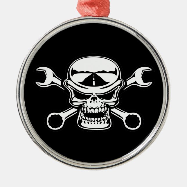 Adorno Metálico Cruz-Llaves de Chromeboy (Frente)