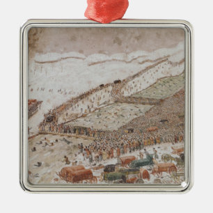 Adorno Metálico Cruzar el Berezina, noviembre de 1812