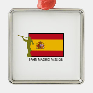 ADORNO METÁLICO CTR DE LA MISIÓN LDS DE ESPAÑA MADRID