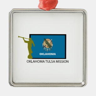 ADORNO METÁLICO CTR DE LA MISIÓN LDS DE OKLAHOMA TULSA