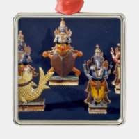 Cuatro de las encarnaciones de Vishnu