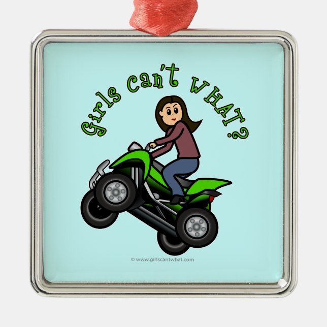 Adorno Metálico Cuatro ruedas livianas (Frente)