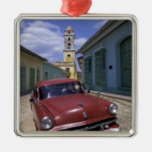 Adorno Metálico Cuba, antiguo pueblo colonial de Trinidad.