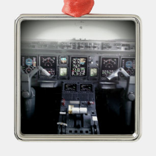 Adorno Metálico Cubierta de vuelo de Embraer 145