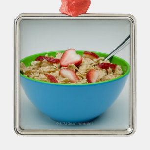 Adorno Metálico Cuenco de cereal