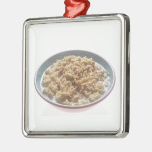 Adorno Metálico Cuenco de harina de avena