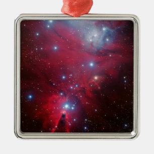 Adorno Metálico Cúmulo de estrellas del árbol de navidad