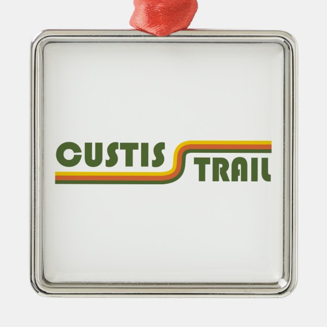 Adorno Metálico Custis Trail (Frente)