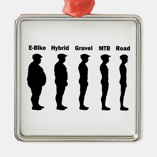 Adorno Metálico Cyclist Evolution Roadie (Frente)