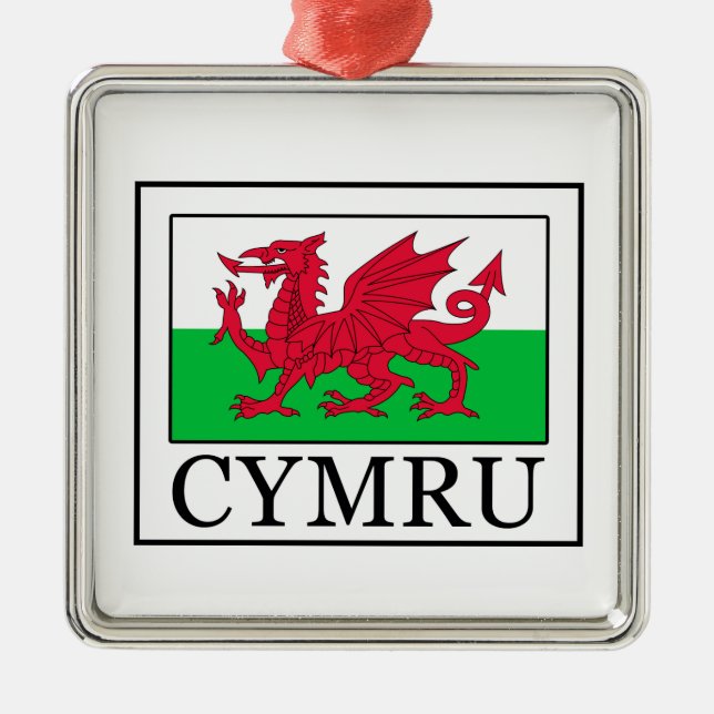 Adorno Metálico Cymru (Frente)