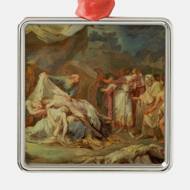 Adorno Metálico Cyrus el grande (Frente)