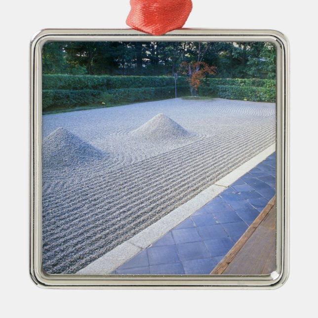 Adorno Metálico Daisen-in Temple Garden, Daitokuji, Kioto, Japón (Frente)