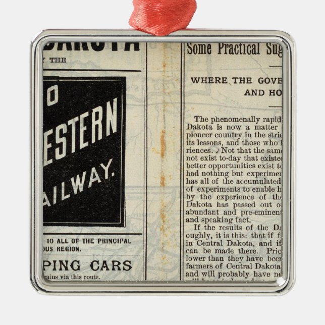 Adorno Metálico Dakota Central (Frente)