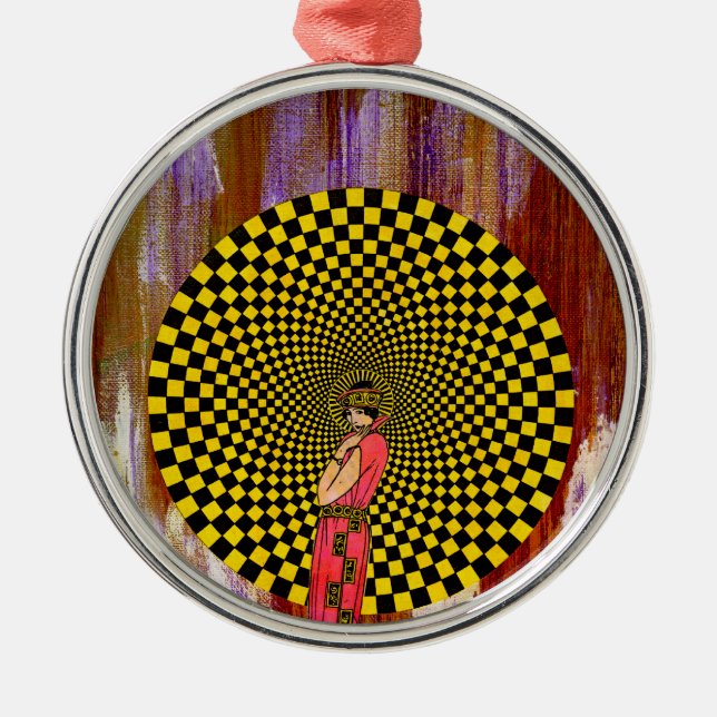 Adorno Metálico Daliance de Michael Moffa (Frente)