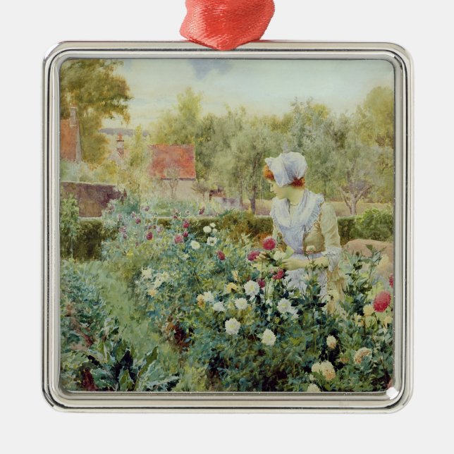 Adorno Metálico Dalias, 1896 (Frente)