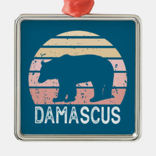 Adorno Metálico Damascus Virginia Retro Bear