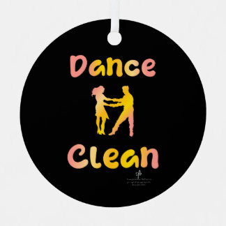 Adorno Metálico Dance Clean Cava Rosa Round