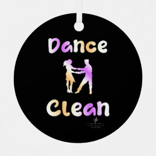 Adorno Metálico Dance Clean Sapin-Sapin Round