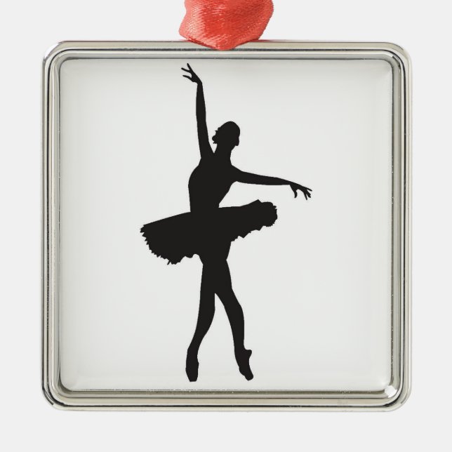 ADORNO METÁLICO DANCING BALLERINA NAVIDAD ORNAMENTE (Frente)